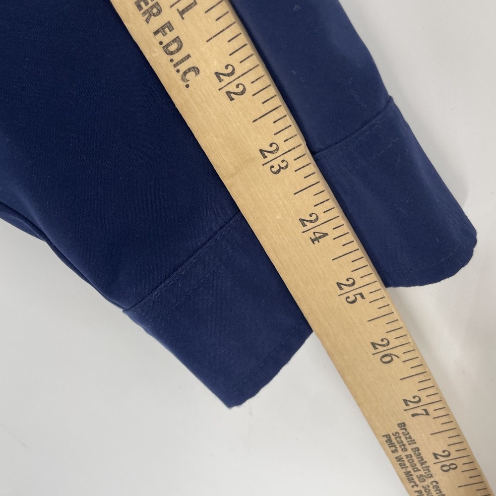 Vintage Polo Ralph Lauren Men's XXL Harrington Bomber Jacket Navy Blue Full Zip - Picture 14 of 15